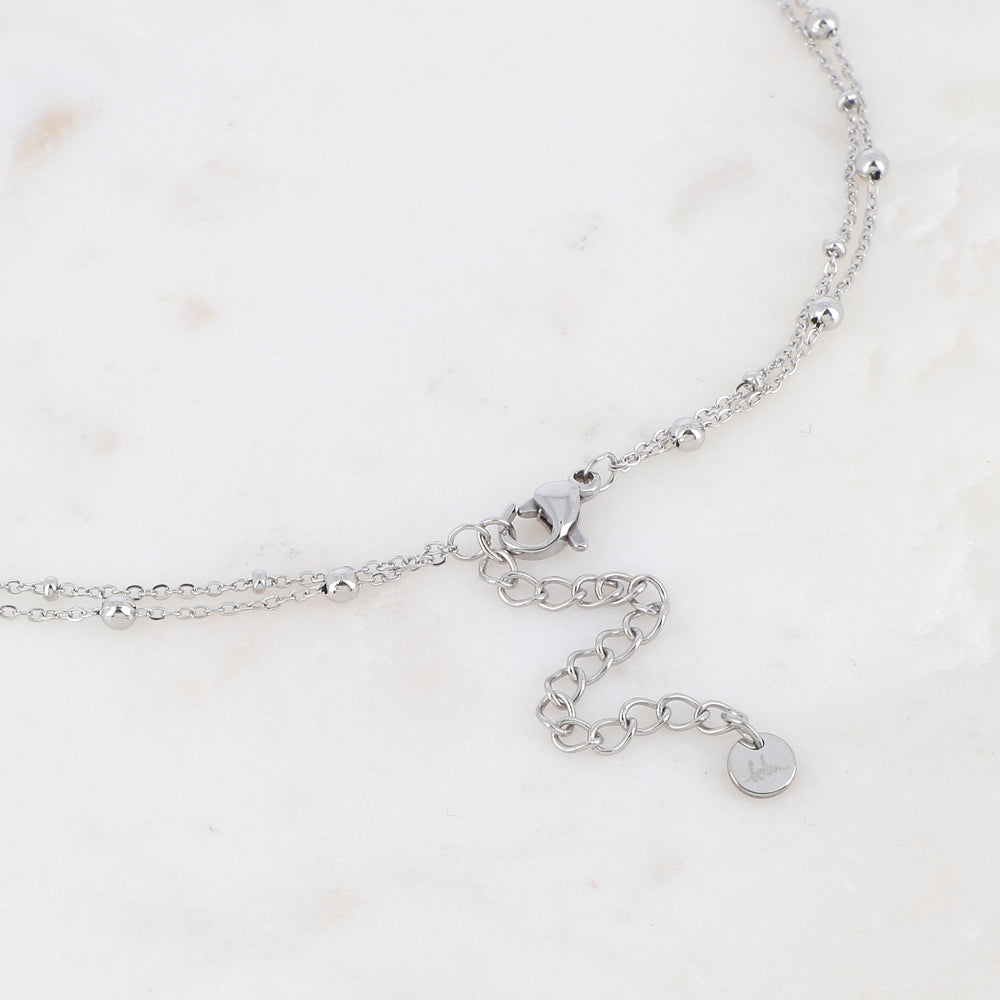 Collier Dao pierre style émeraude