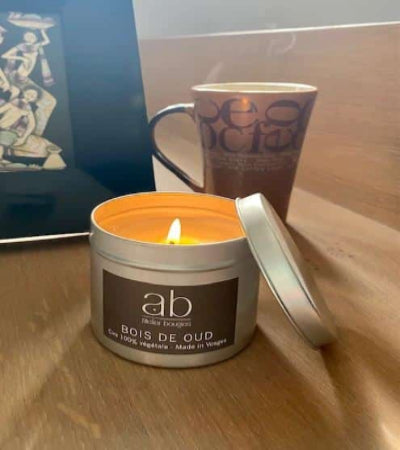 Bougie Bois de Oud