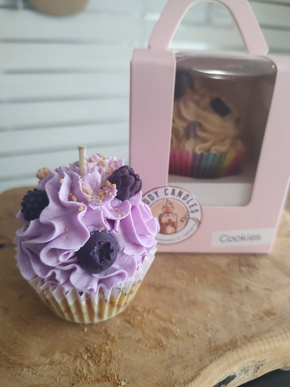 cupcake mures sauvage myrtilles