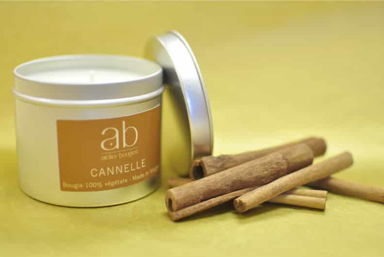 Bougie à la canelle