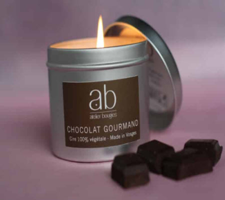 Bougie chocolat gourmand