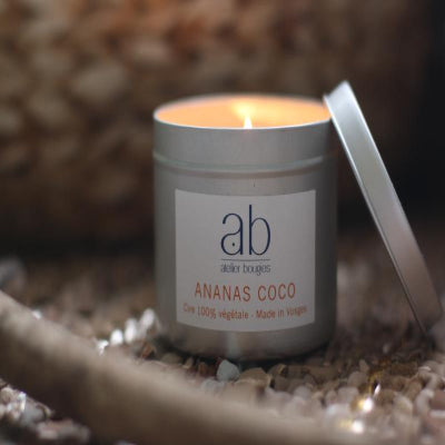 Bougie ananas-coco