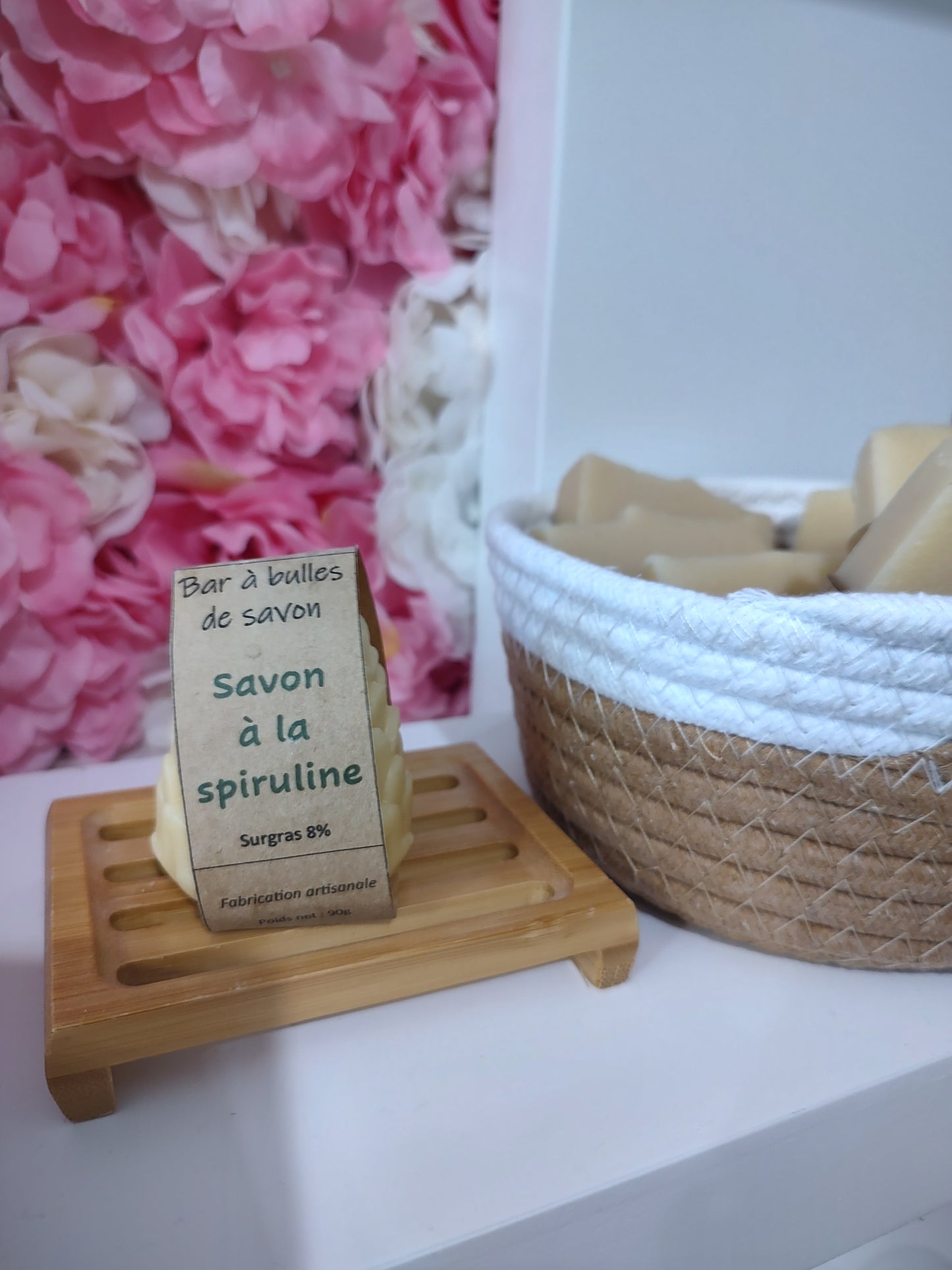 Savon à la spiruline