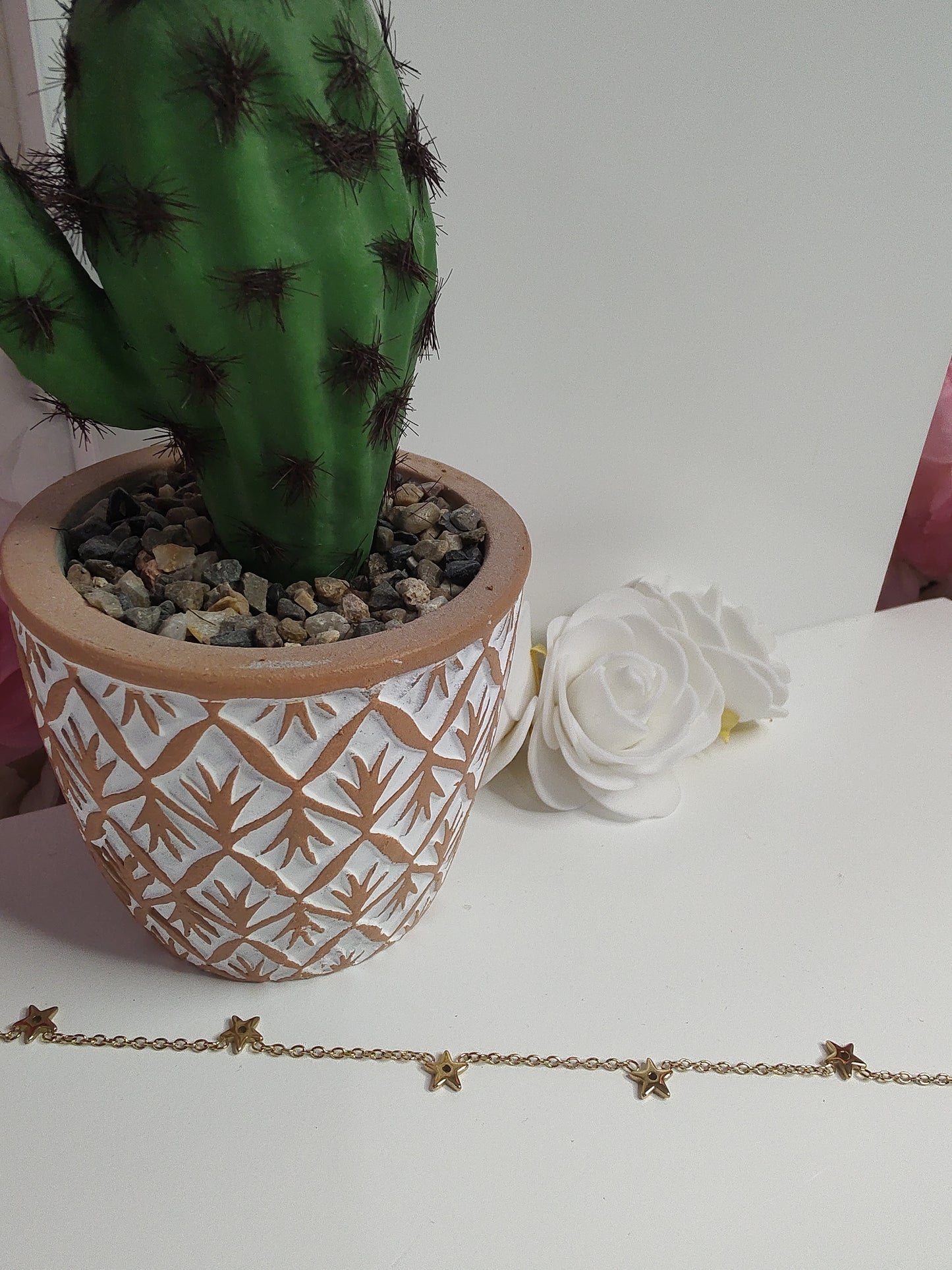 Chaine de cheville étoiles