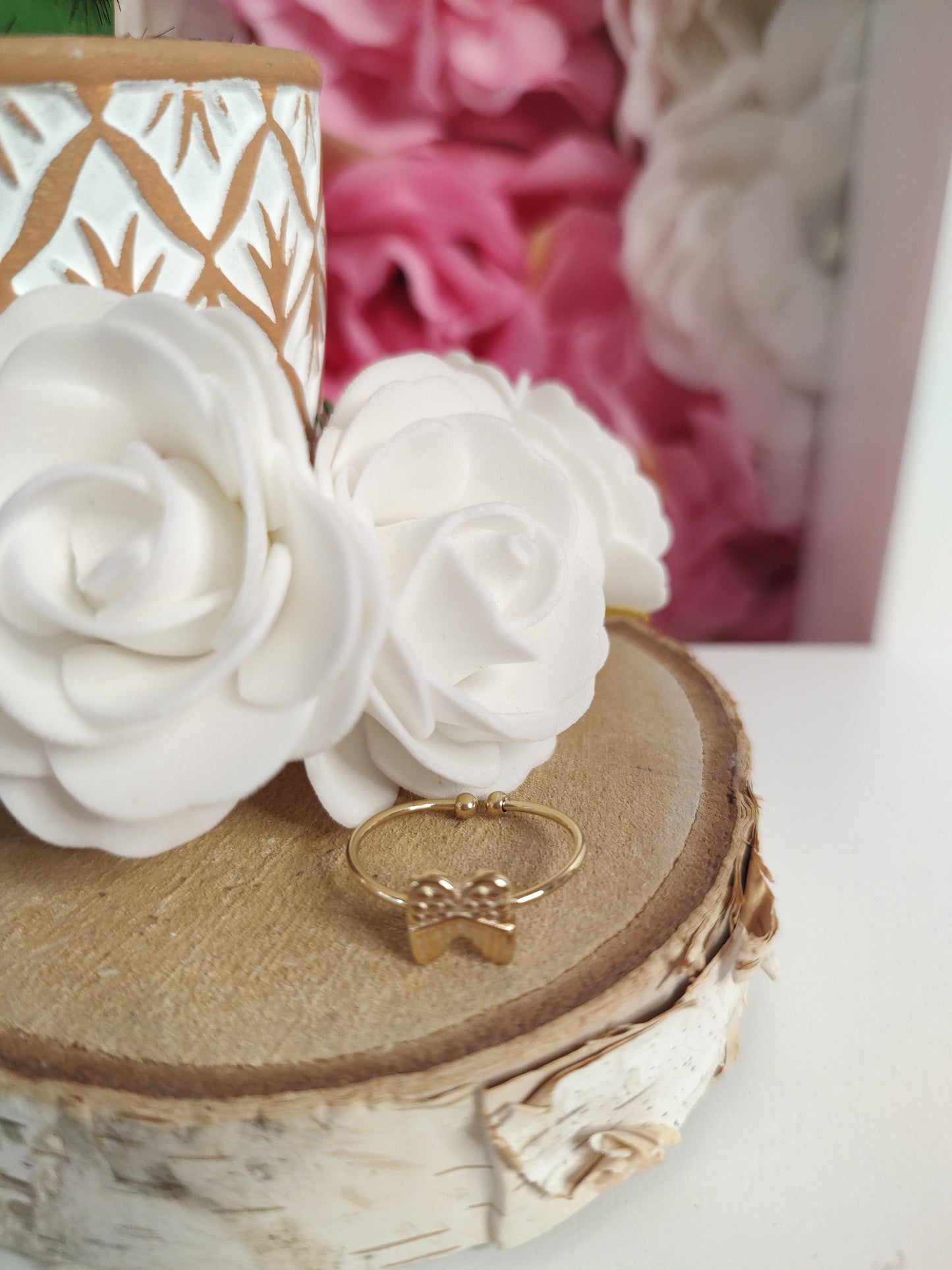 Bague ailes d'ange