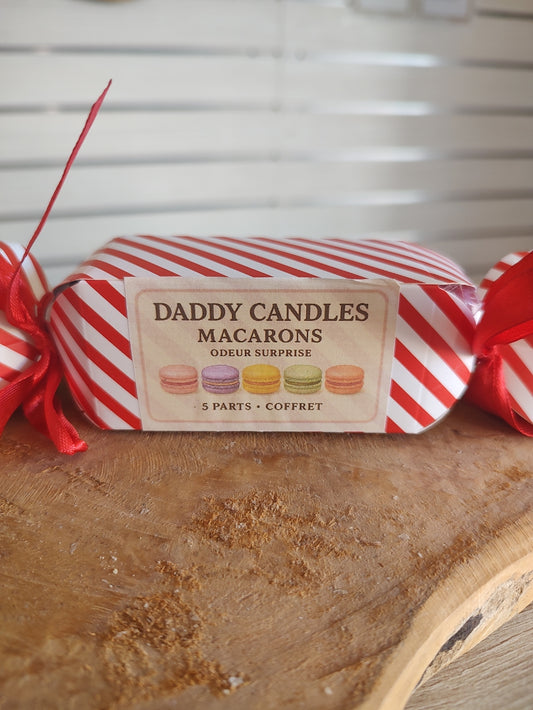 Fondants forme macarons - lot de 5